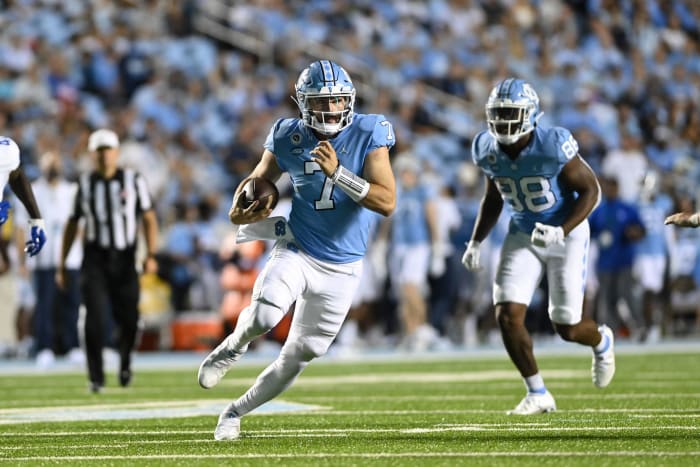 Virginia (2-0, 0-0 in ACC) at No. 21 North Carolina (1-1, 0-1 in ACC), 7:30 p.m., Saturday, ACC Network