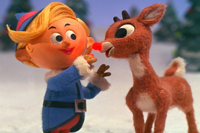 The voice of Rudolph was sort of kept a secret