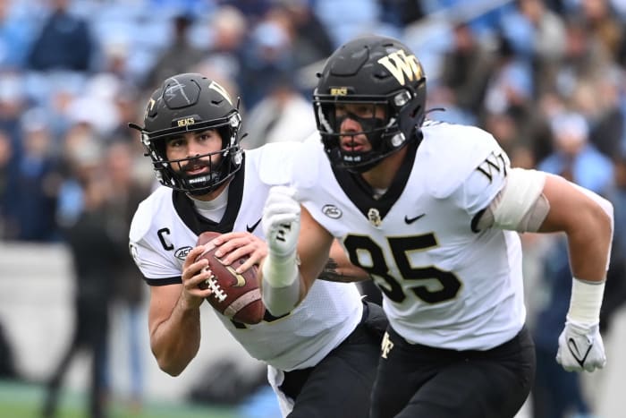 No. 10 Wake Forest (9-1, 6-0 in ACC) at Clemson (7-3, 5-2 in ACC), Saturday, Noon, ESPN