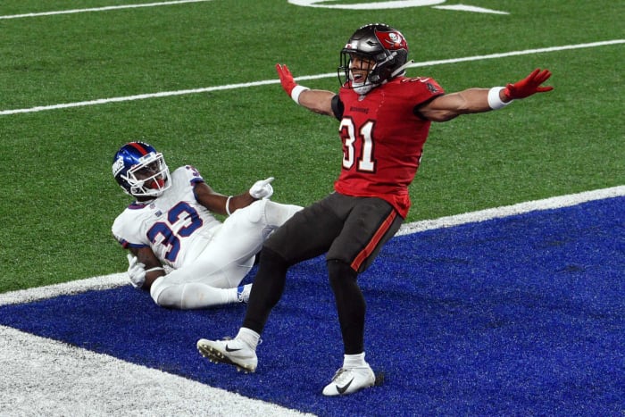 Week 8: Buccaneers 25, Giants 23