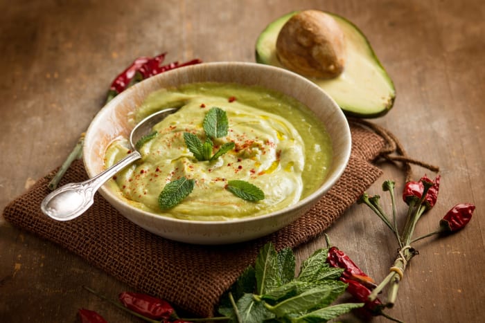 Avocado soup