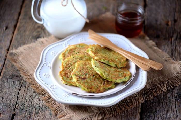 Zucchini pancakes