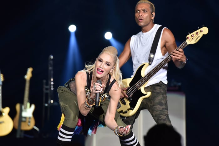 Gwen Stefani and Tony Kanal