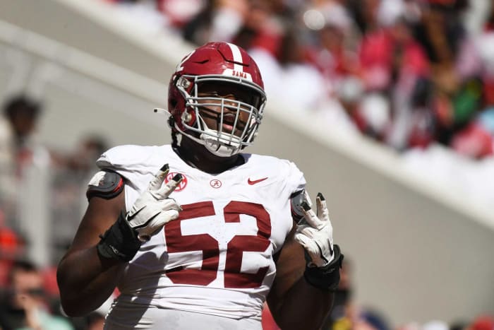 Cleveland Browns: Tyler Booker, OL, Alabama