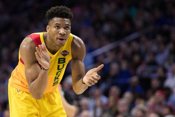 Giannis Antetokounmpo's stats are going to be insane