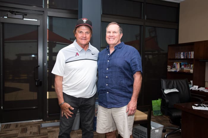Tony La Russa and Bill Belichick