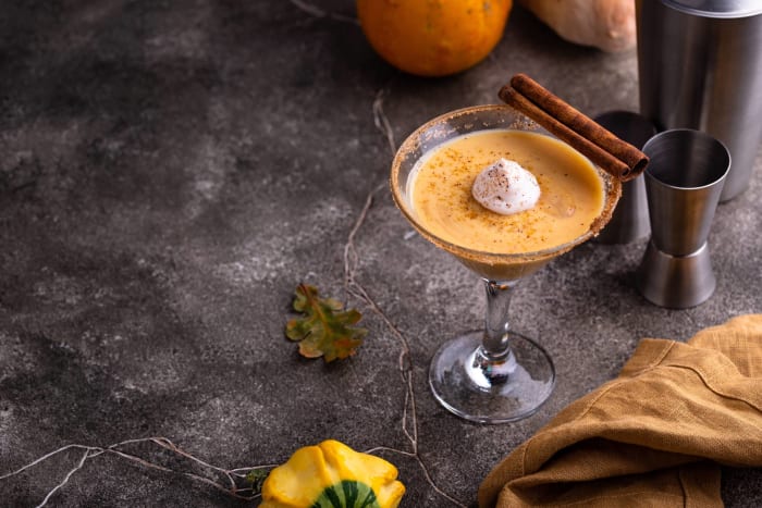 Martini alle spezie di zucca