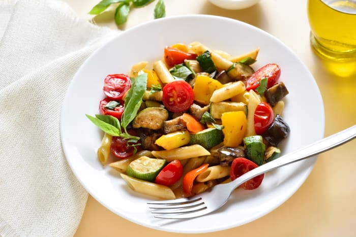 Ratatouille pasta