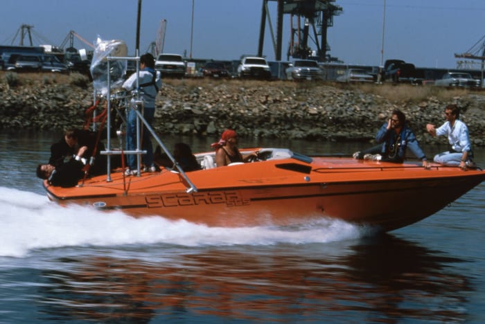 They decided to shoot the film as practically as possible