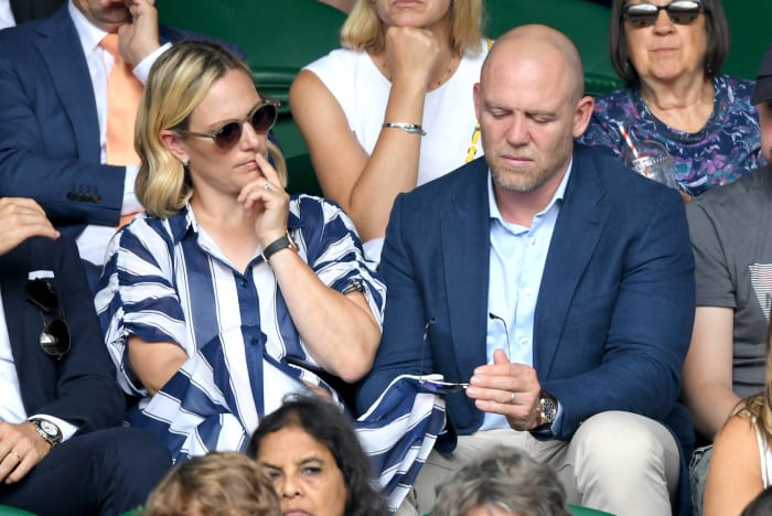 Zara Phillips and Mike Tindall