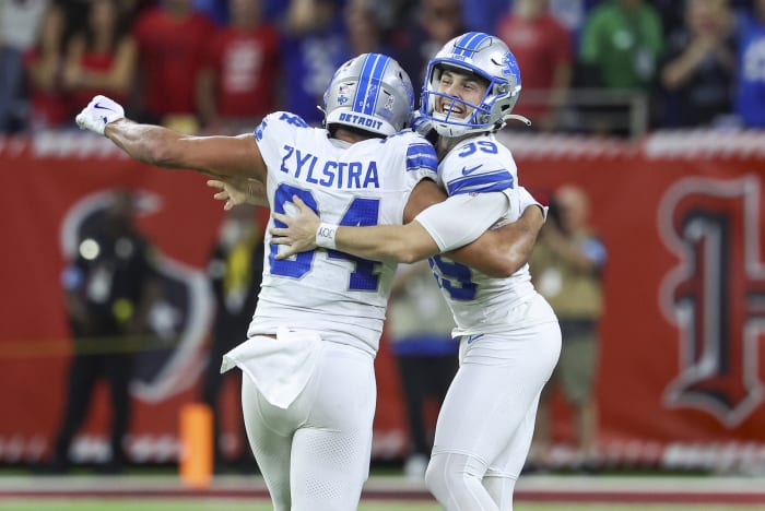 Detroit Lions: 58 yards; Jake Bates (2024)