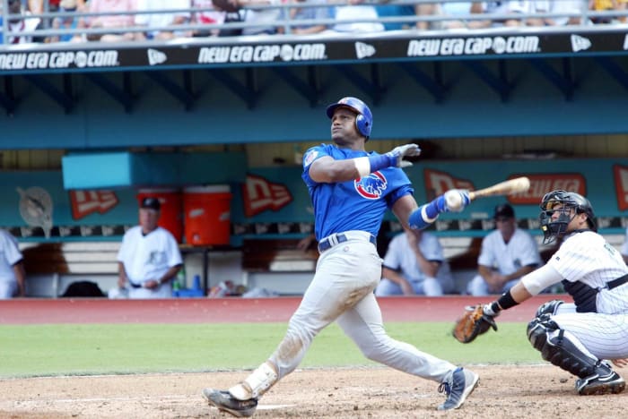 1989: Rangers trade Sammy Sosa to the White Sox for Harold Baines