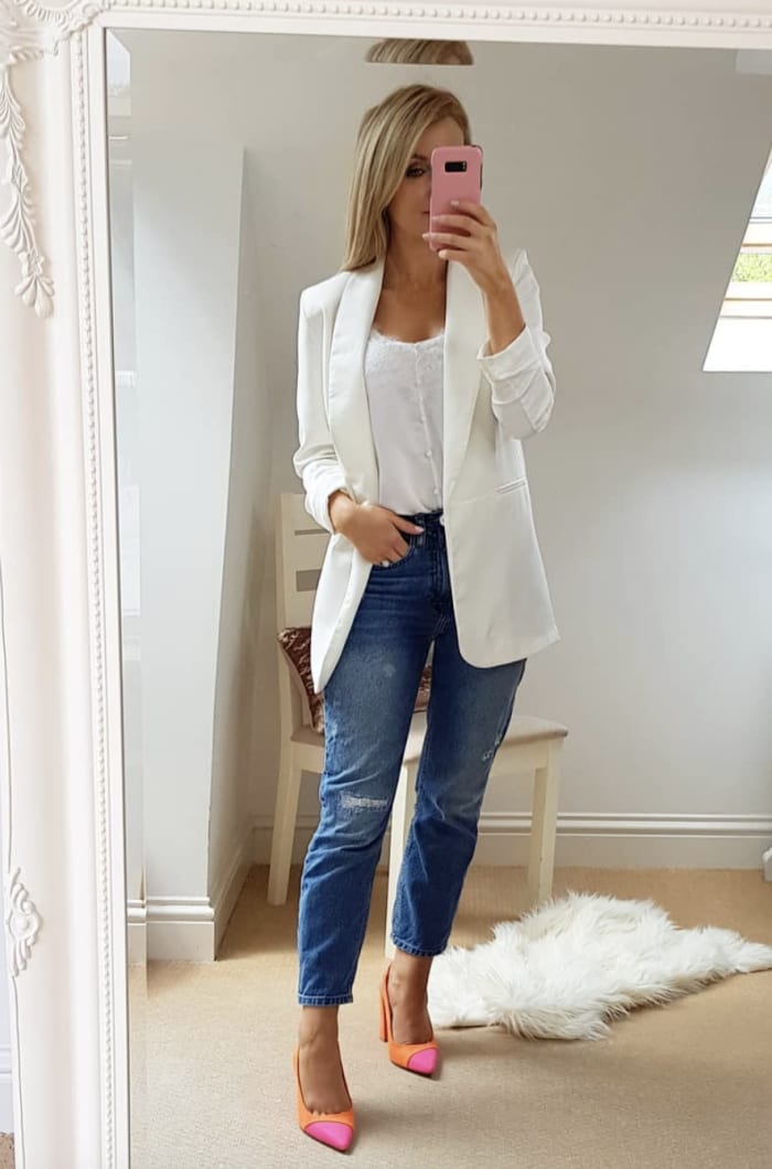 Wear a pair of statement shoes