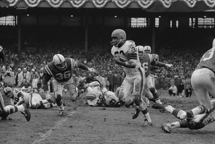 1964: Jim Brown, RB, Cleveland Browns