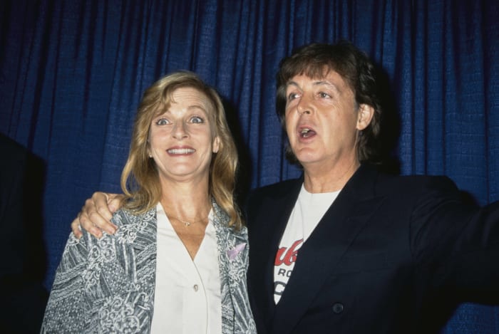 Paul and Linda McCartney