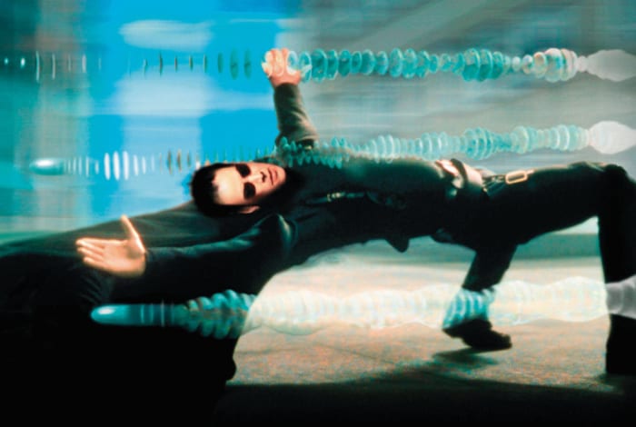 Dodging bullets from 'The Matrix'