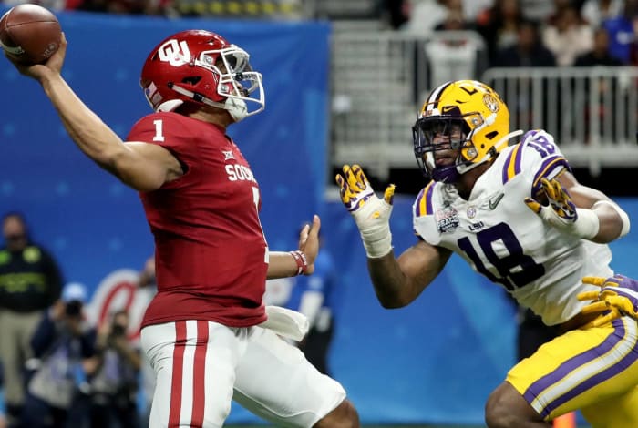 NO. 20 | JAGUARS: LSU linebacker K'Lavon Chaisson