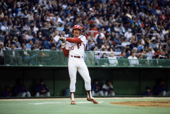 Mike Schmidt hits four home runs