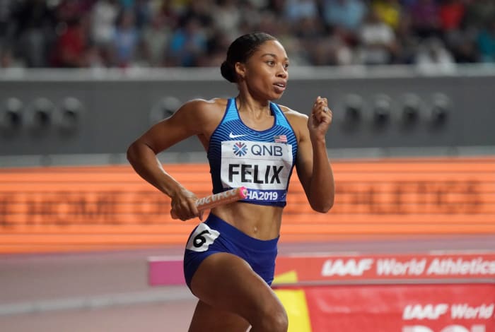 Allyson Felix topples World Record 10 months after pregnancy
