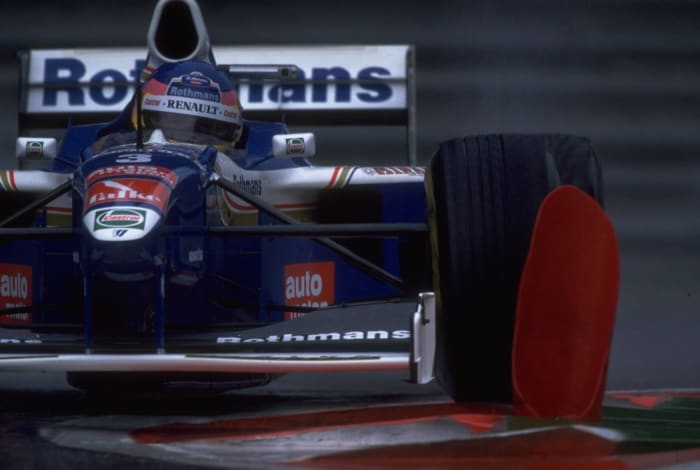 Jacques Villeneuve wins the Indy 500