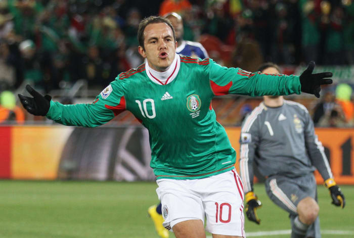 Cuauhtemoc Blanco, Mexico: 37 years, 5 months, 5 days