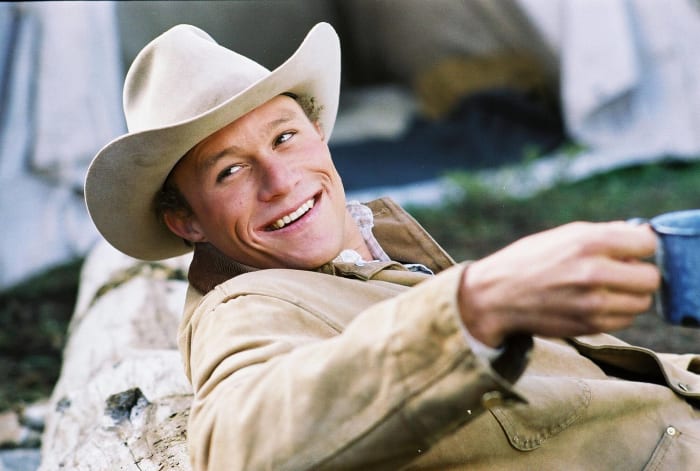 Heath Ledger in 'Brokeback Mountain'