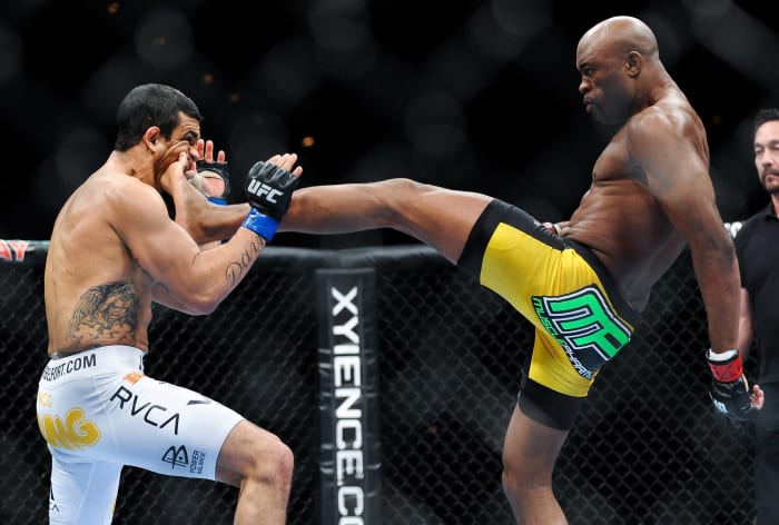 Beating middleweight contender Vitor Belfort