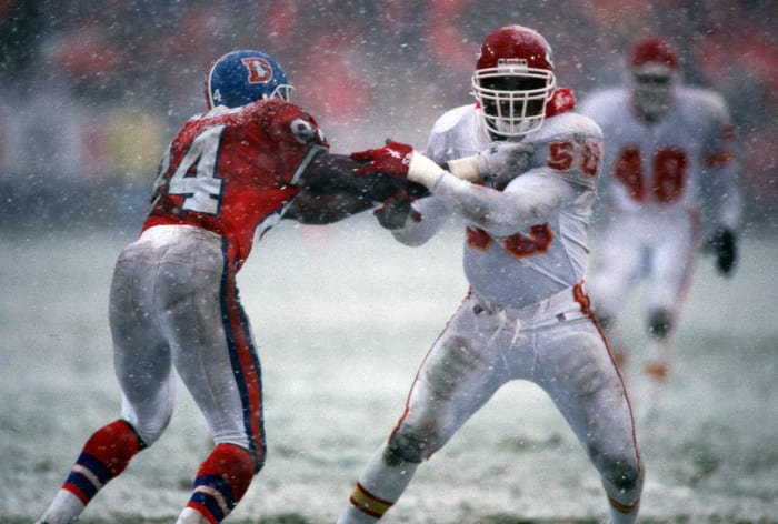 Neil Smith and Derrick Thomas