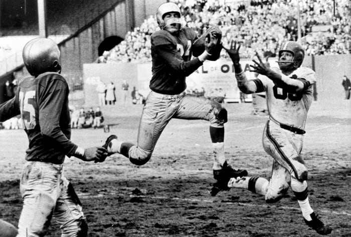 Detroit Lions: Don Doll (1950), Jack Christiansen (1953)