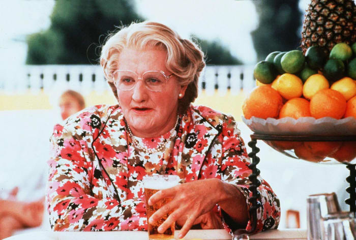Run-by fruiting in ‘Mrs. Doubtfire'