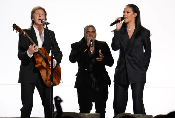 She's collaborated with a Beatle.