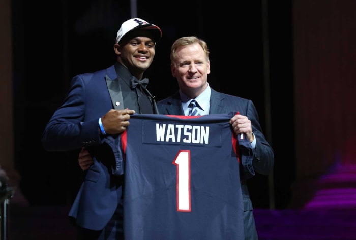 2017: Texans trade up for Deshaun Watson