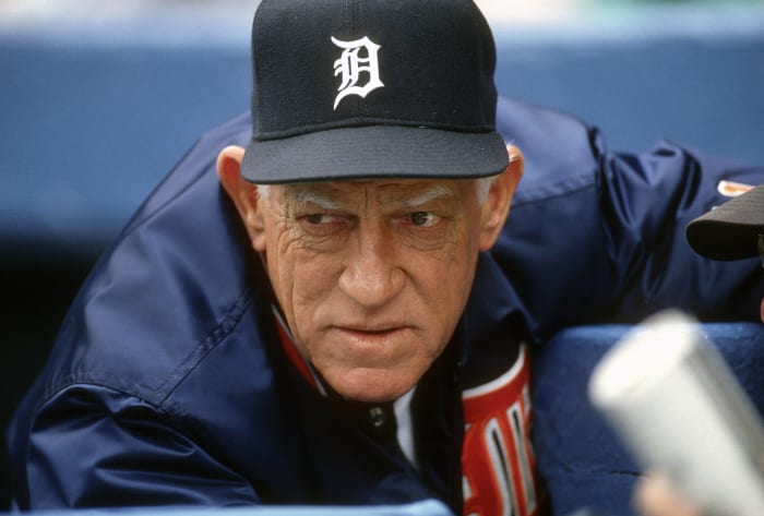 Sparky Anderson becomes first manager with 100-win seasons in both leagues