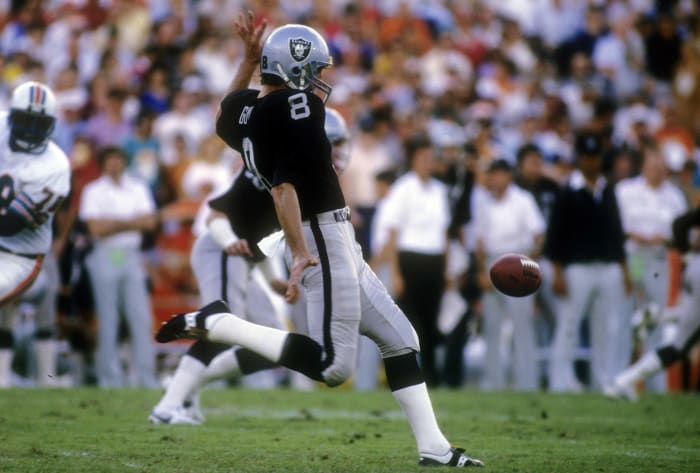 Seven seasons: Chris Bahr and Ray Guy