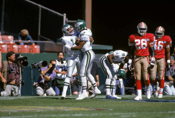 1994: Eagles 40, 49ers 8