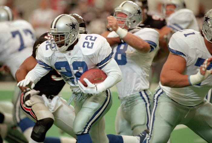 No. 17 pick: Emmitt Smith, RB
