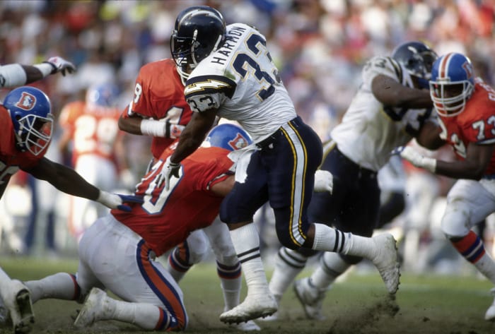San Diego Chargers: Marion Butts-Ronnie Harmon