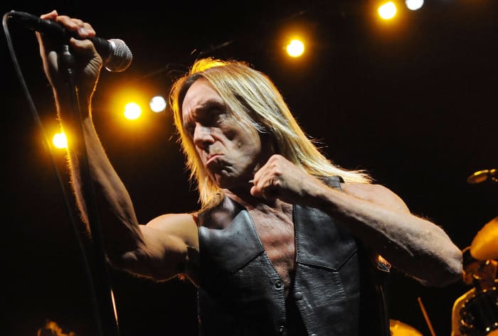 Iggy Pop was stabbed during a stage dive (July 31, 1973)