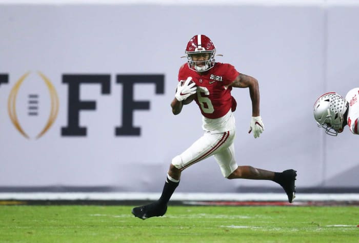 Miami Dolphins (via Eagles): DeVonta Smith, WR, Alabama