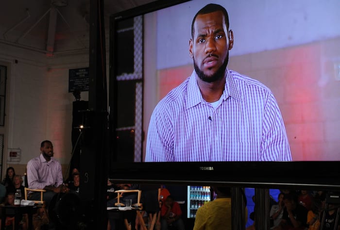 2010: LeBron James on signing with Heat