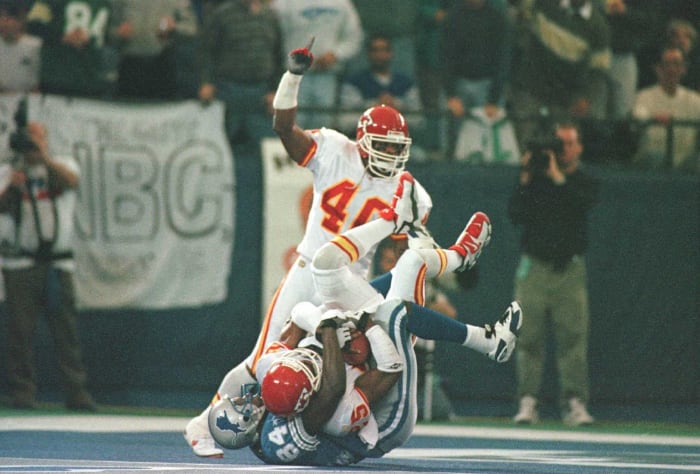 1996: Kansas City Chiefs 28, Detroit Lions 24