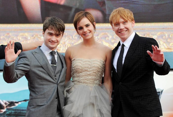 Daniel Radcliffe and Emma Watson