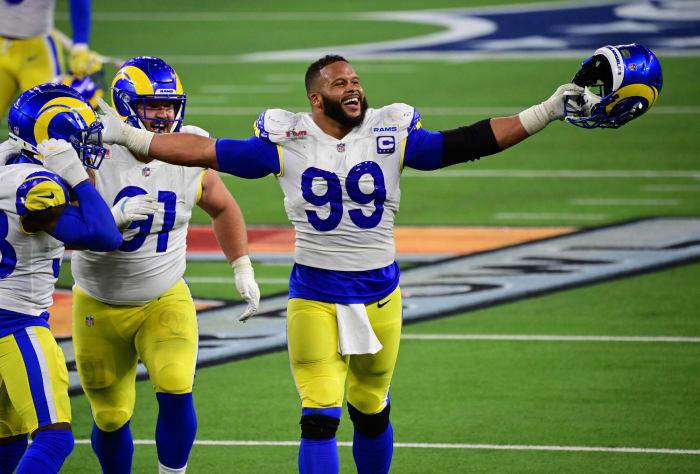 Super Bowl LVI grades 3 Rams must ensure Aaron Donald does not retire