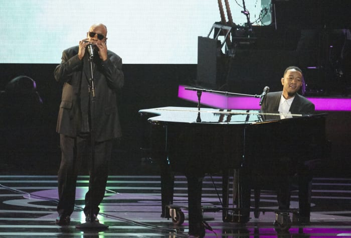 Played Stevie Wonder on an episode of "American Dreams" (2005)