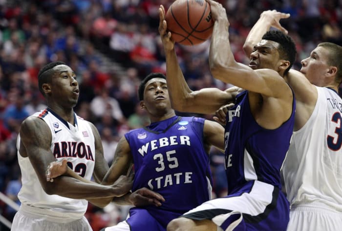 No. 1 Arizona 68, No. 16 Weber State 59, March 21, 2014