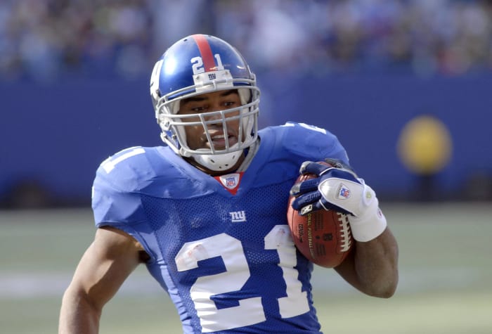 Tiki Barber and the Giants