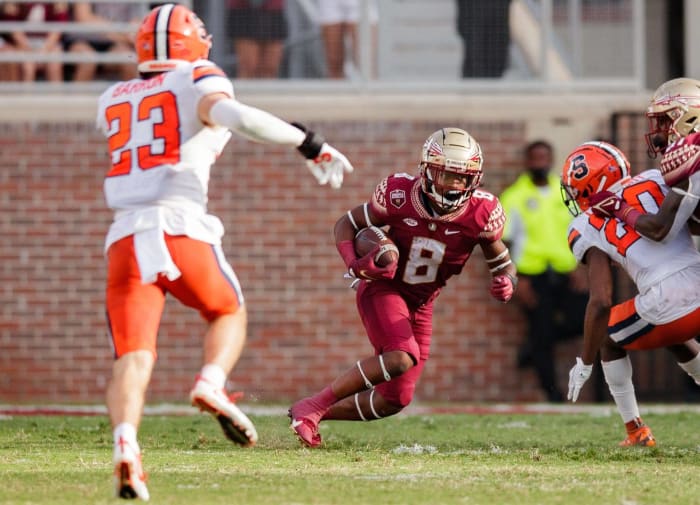 Florida State (1-4, 1-2 in ACC) at North Carolina (3-2, 2-2 in ACC), 3:30 p.m., Saturday, ESPN