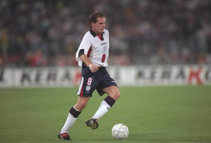 Paul Gascoigne, England, Midfielder