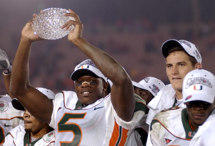 Jan. 3, 2002 – Miami wins national championship