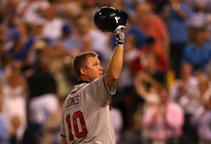 Chipper Jones by Gregory Shamus